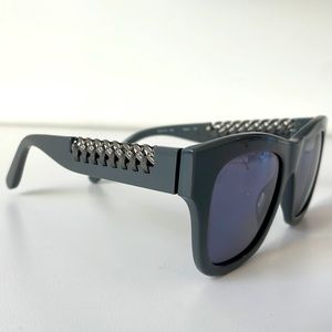 STELLA McCARTNEY SC0011S Gray Square Women’s Sunglasses